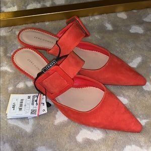 NEVER WORN Zara mini heels